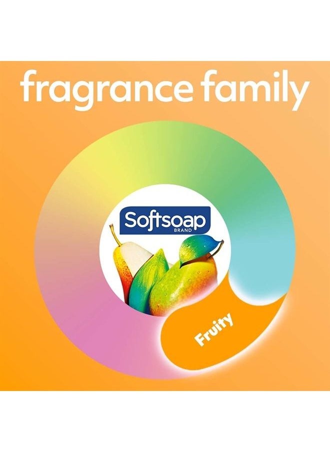 Softsoap Body Wash, Pomegranate & Mango Spritz Body Wash, 20 Ounce, 4 Pack  - Image 5