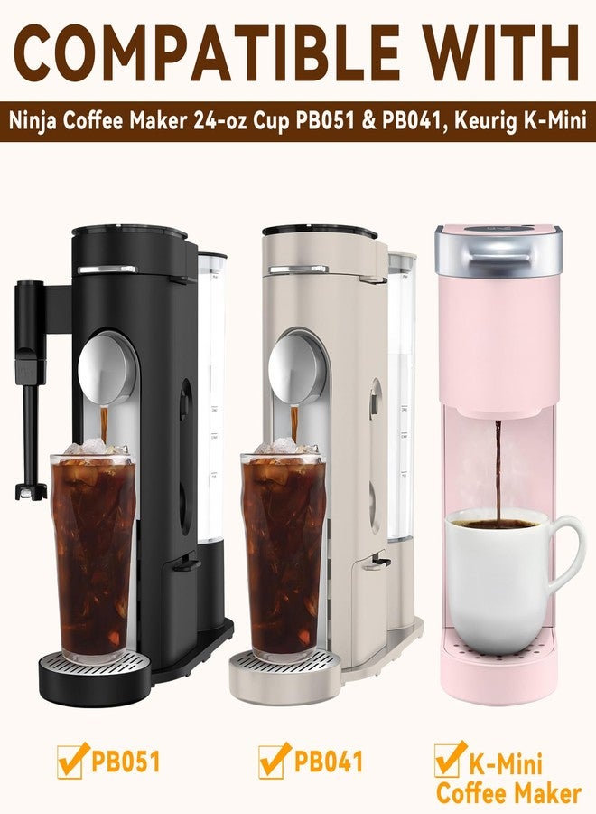 brikinte Acrylic Tray for Ninja Coffee Maker, Transparent Sliding Tray for Coffee Maker Compatible with Ninja Pb041/051 - Image 2