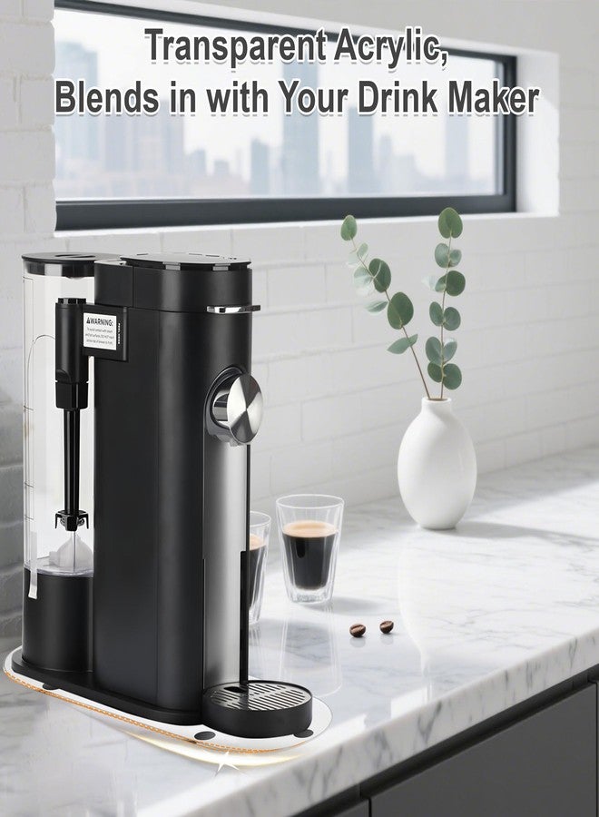 brikinte Acrylic Tray for Ninja Coffee Maker, Transparent Sliding Tray for Coffee Maker Compatible with Ninja Pb041/051 - Image 4
