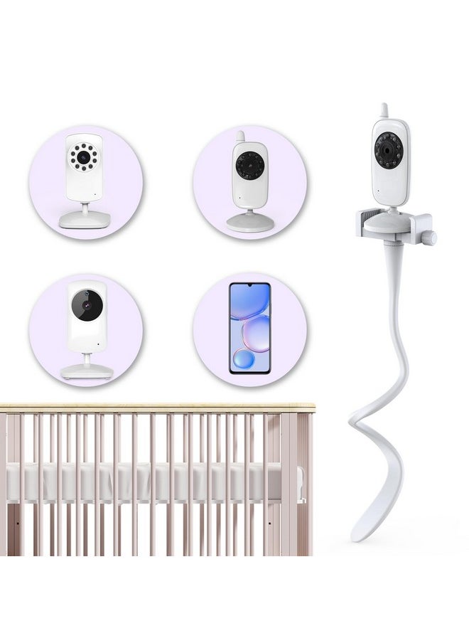 Hellobaby HelloBaby Baby Monitor Stand, Compatible with HB30, HB32 and Most Light-Weight Type Baby Cameras, Suitable for Smartphone, Baby Monitor Mount, Universal Baby Camera Holder, Suitable for a Baby Crib  - Image 1