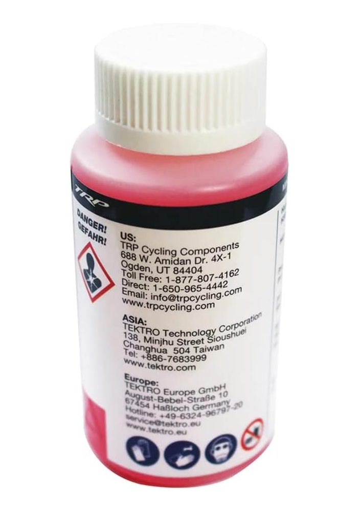 Tektro Mineral Brake Oil 100ml - Red - Image 2