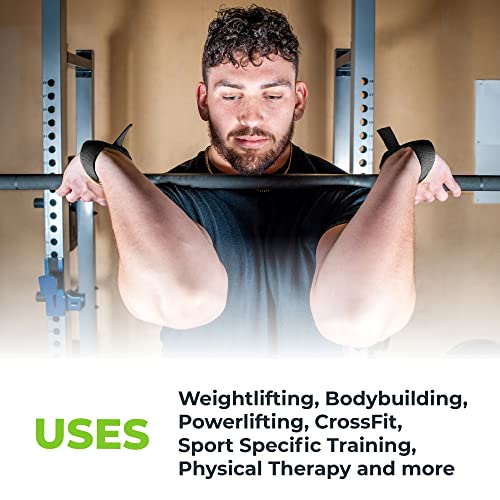 Gradient Fitness Lifting Straps | Wrist Straps for Weightlifting,Deadlift Straps,Lifting Straps for weightlifting,Straps for weight lifting,Weight Lifting Straps for Men/Women, Gym Lifting Grips (B) - Image 3