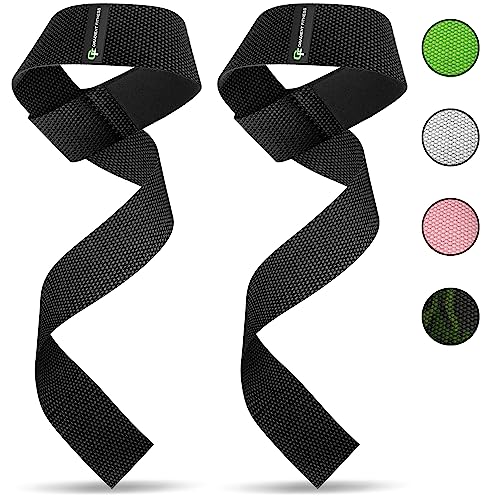 Gradient Fitness Lifting Straps | Wrist Straps for Weightlifting,Deadlift Straps,Lifting Straps for weightlifting,Straps for weight lifting,Weight Lifting Straps for Men/Women, Gym Lifting Grips (B) - Image 1