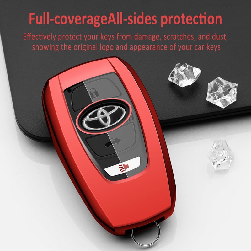 Tengare Car Key Fob Cover for Toyota GR86 Key Case Protector Holder 2022 2023 2024 2025 2026 GR 86 Accessories - Image 2