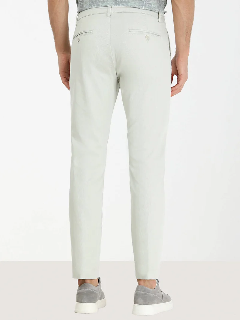 كيب Slim Fit Skinny Leg Nile Green Men's Trousers PANT-2441