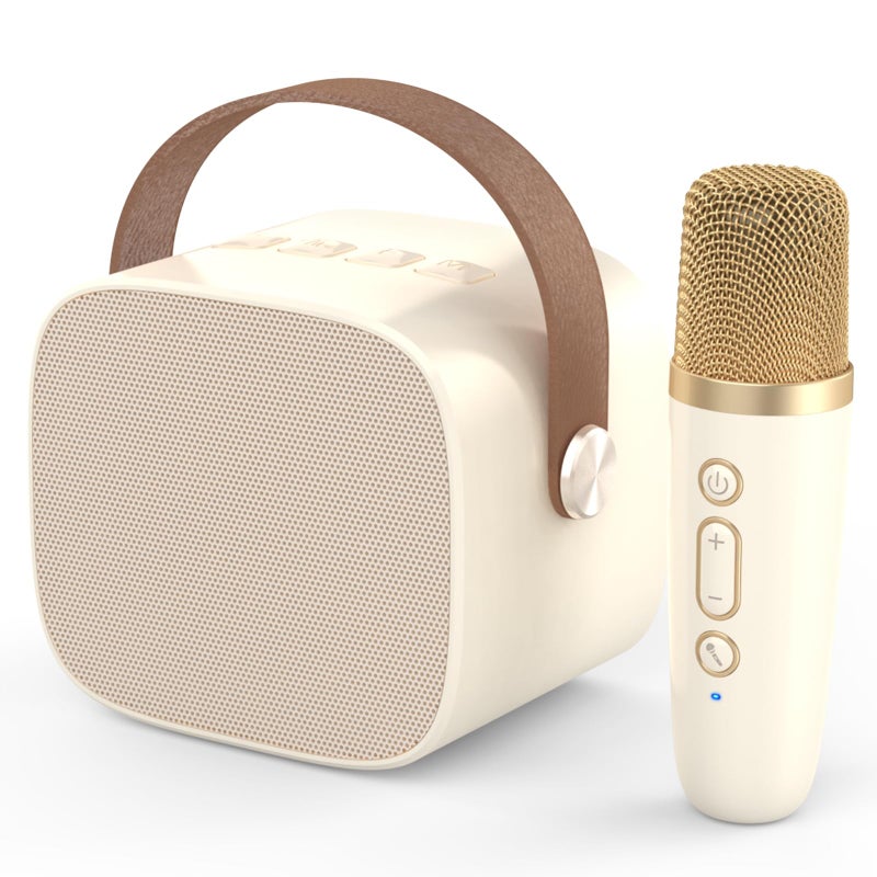 MEGUO Mini Karaoke Machine,Funny Toys Christmas Birthday Gifts for Kids Age 4-12 Girls,Boys,Adults,MEGUO Karaoke Microphone Toys for 4,5,6,7,8,9,10,11,12+ Year Old Girls Boys Kids Birthday Party - Image 1