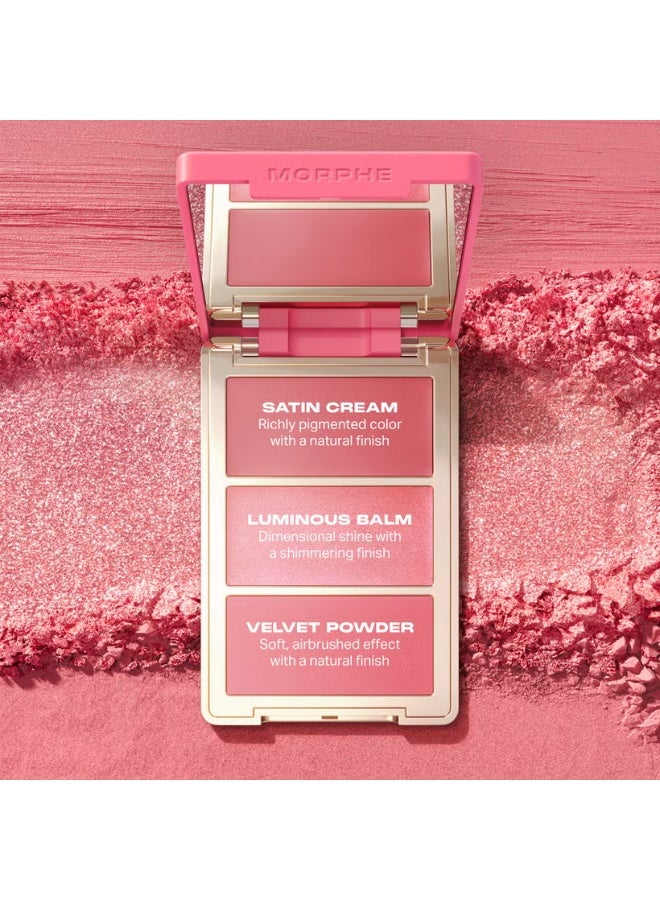 Morphe Cheek Thrills Multi-Finish Face Trio Apres Ski - Image 3