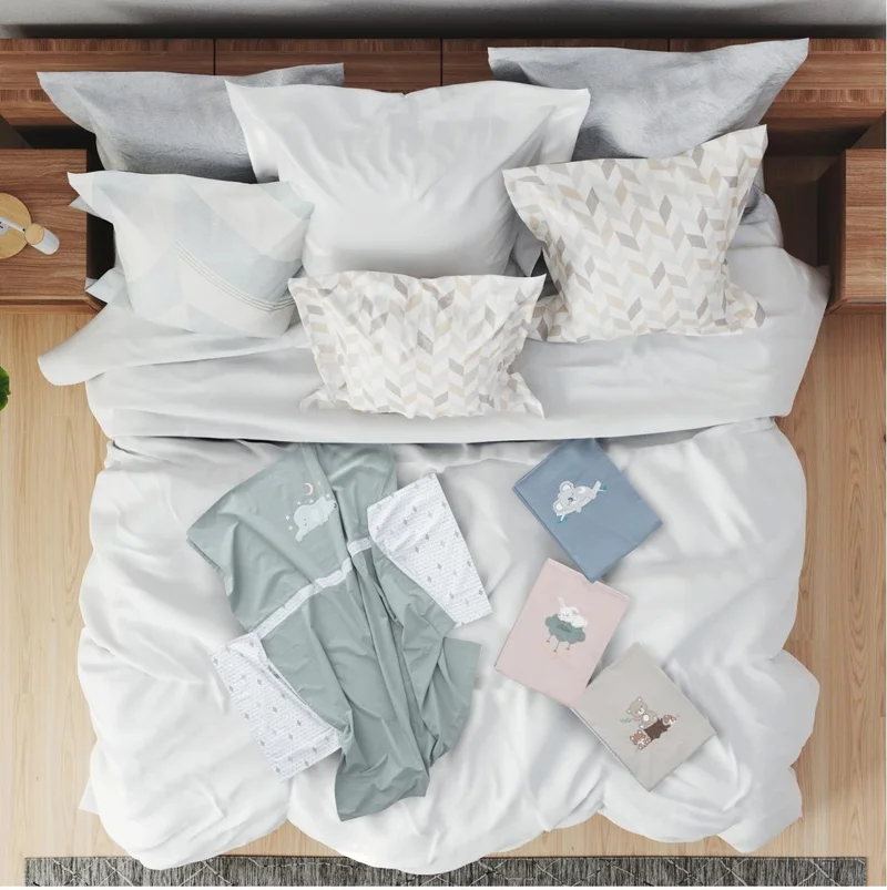 Gezenbebe Hero Embroidered Baby & Kids Quilt Cover (100x135) Teddy