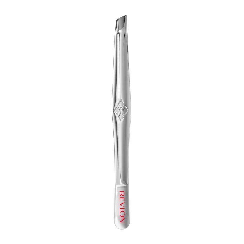 Revlon Multipurpose Hair Removal Tweezer, High Precision Slant Tip Tweezers for Men, Women & Kids, Stainless Steel (Pack of 1) - Image 1