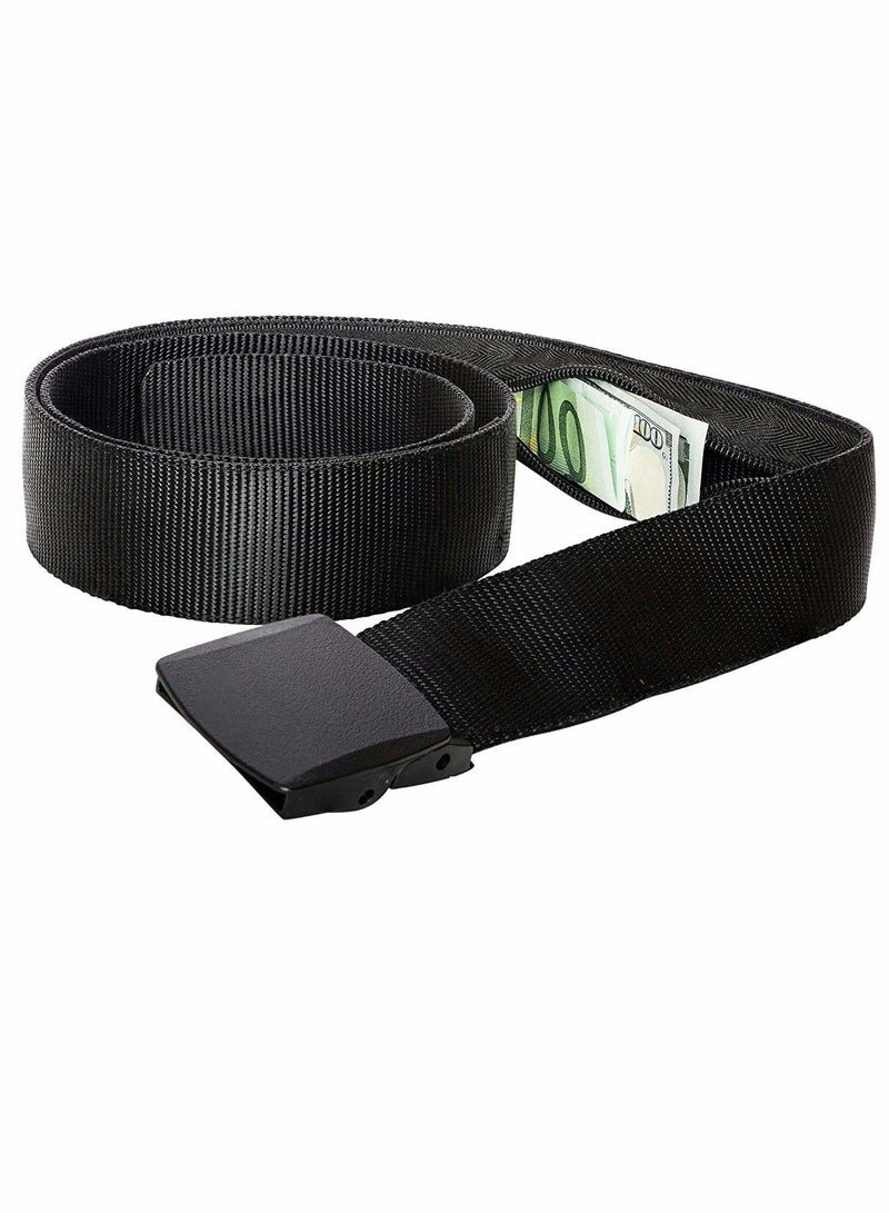 Travel Security Belt for Men with Hidden Money Pocket - Image 1
