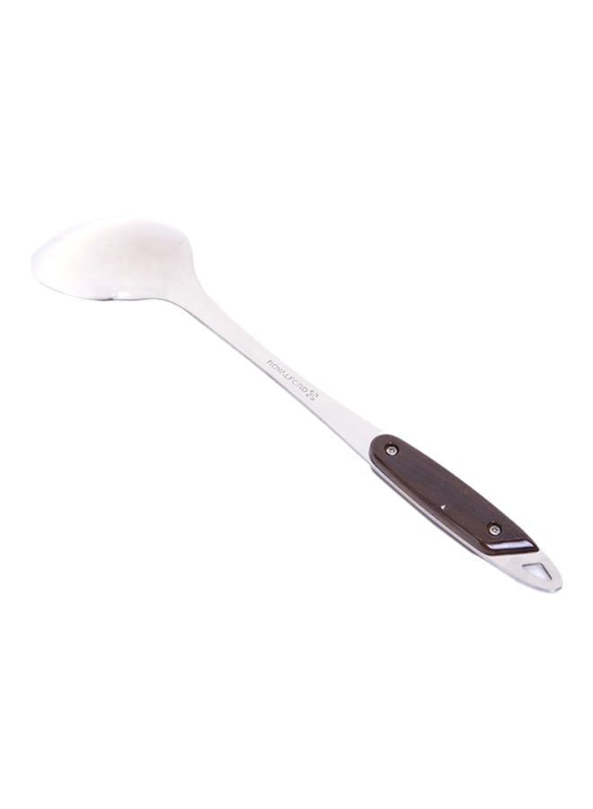 Royalford Serving Spoon Silver/Brown - Image 2