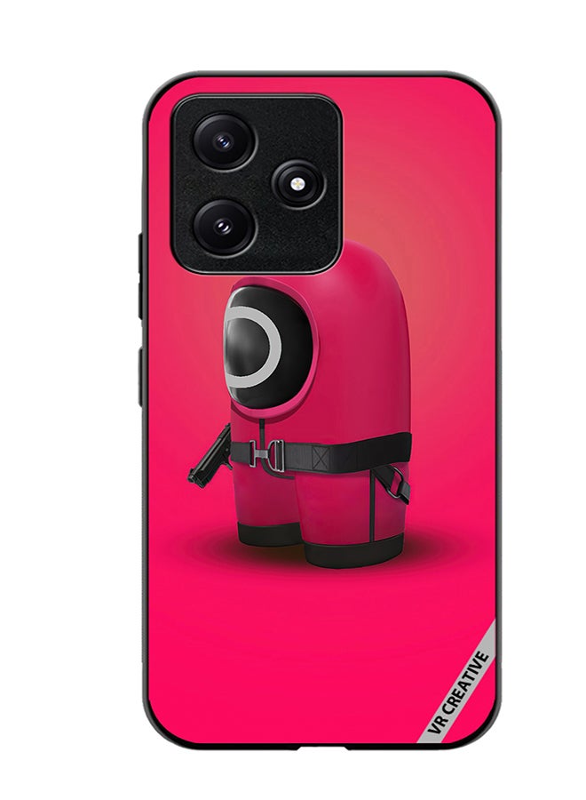 VR CREATIVE Protective Case Cover For Xiaomi Poco M6 Pro 5G Squid Game Design Multicolour - Image 1