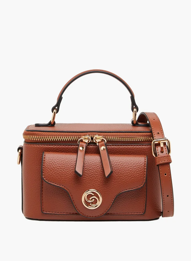 سيليست حقيبة كتف بألواح وحزام قابل للفصل