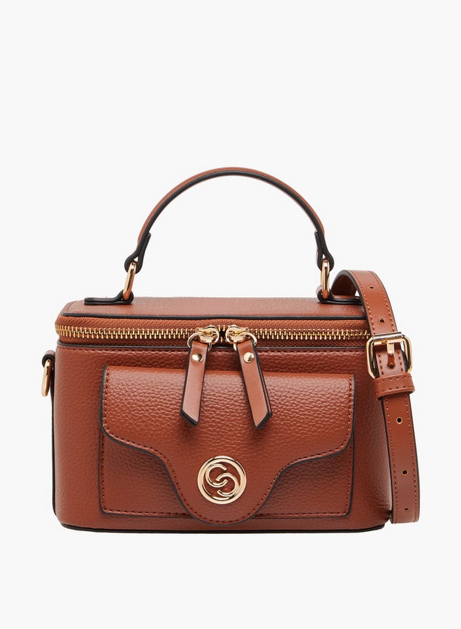 سيليست حقيبة كتف بألواح وحزام قابل للفصل - Image 1