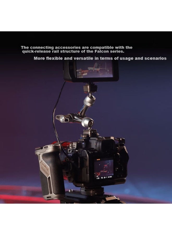 Smallrig 4488 Quick Release Ball Head, Universal Mount, Monitor Light, Microphone, 7/11 Inch Gimbal, Phone And Action Camera Support Accessories - Image 2