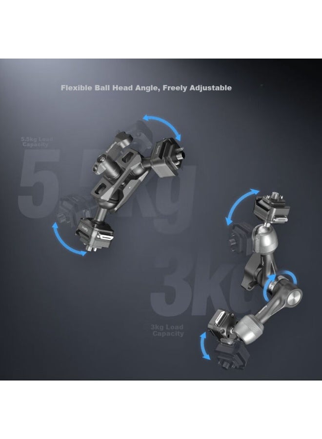 Smallrig 4488 Quick Release Ball Head, Universal Mount, Monitor Light, Microphone, 7/11 Inch Gimbal, Phone And Action Camera Support Accessories - Image 3