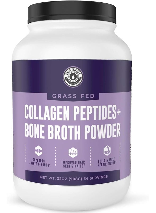 Left Coast Performance Collagen Bone Broth Powder 2Lb - Image 1