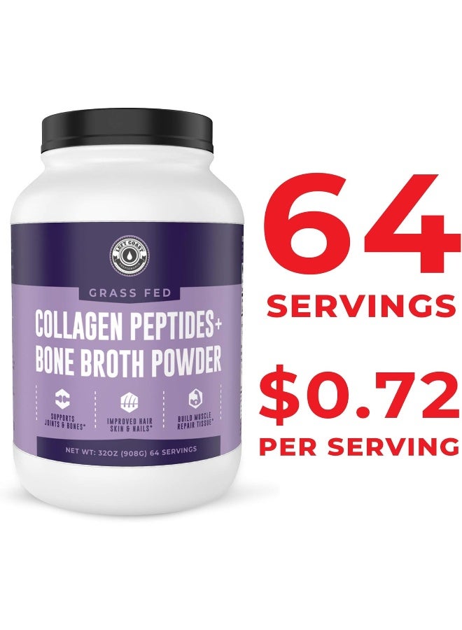 Left Coast Performance Collagen Bone Broth Powder 2Lb - Image 3
