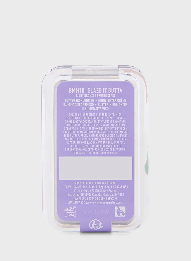 NYX PROFESSIONAL MAKEUP Buttermelt Highltr Glaze It Butta