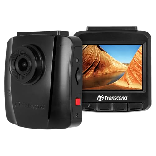 Transcend DrivePro 110 Dash Camera for Car | Dash Cam | Dashcam for Cars | Sony STARVIS | Build-in Battery | 2 Years Manufacturer Warranty | Made in Taiwan - Image 1