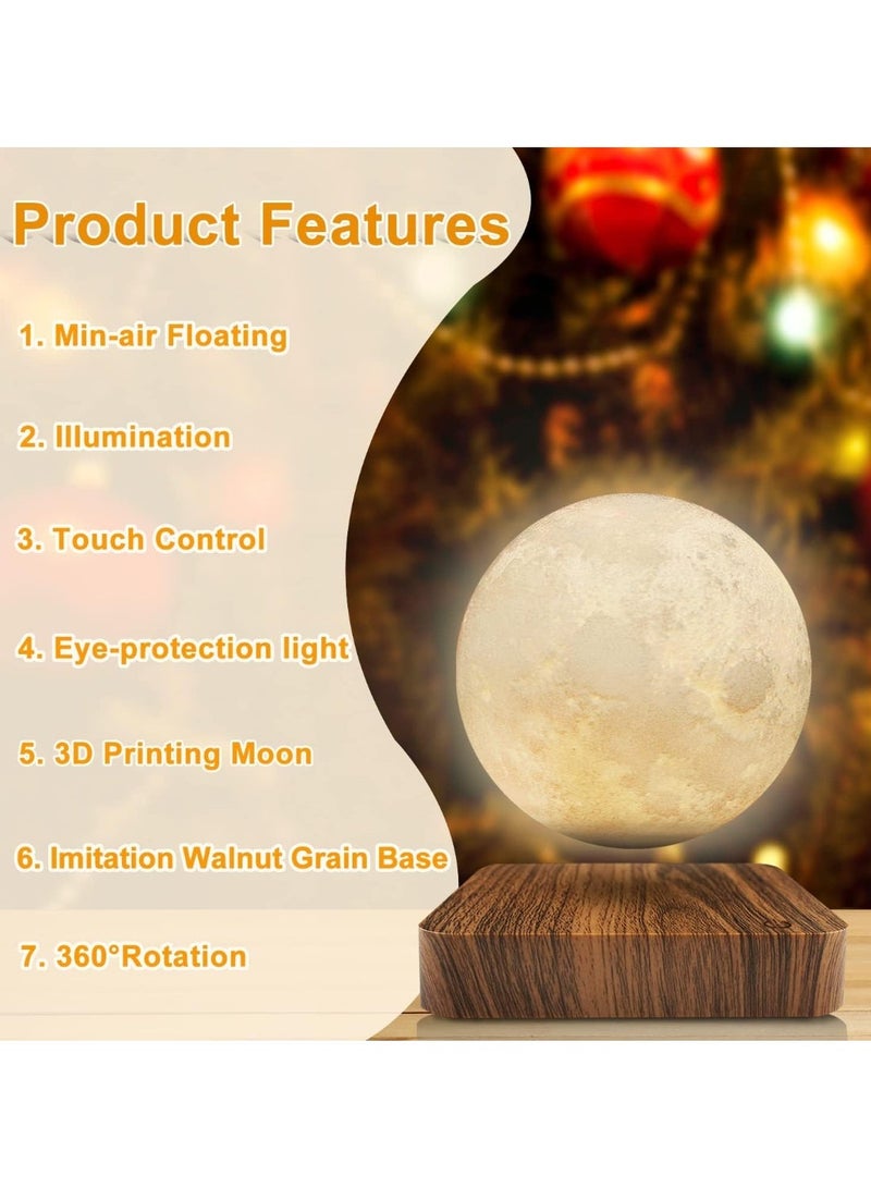 MOOCCI Levitating Moon Lamp Magnetic Floating LED Moon Light | 3D Moon Night Lamp | Home Décor Gift for Girls Boys Children Teenagers - Image 4
