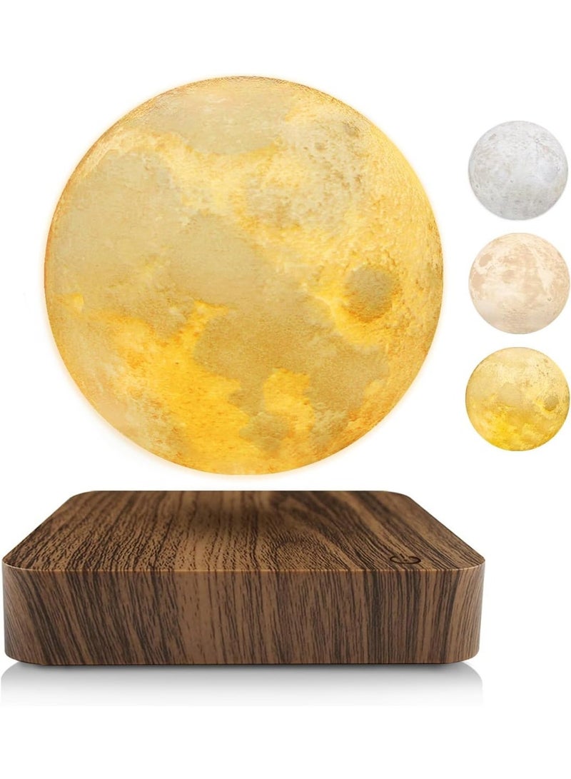 MOOCCI Levitating Moon Lamp Magnetic Floating LED Moon Light | 3D Moon Night Lamp | Home Décor Gift for Girls Boys Children Teenagers - Image 1