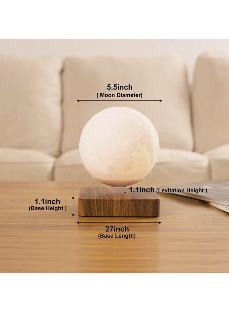 MOOCCI Levitating Moon Lamp Magnetic Floating LED Moon Light | 3D Moon Night Lamp | Home Décor Gift for Girls Boys Children Teenagers - Image 2