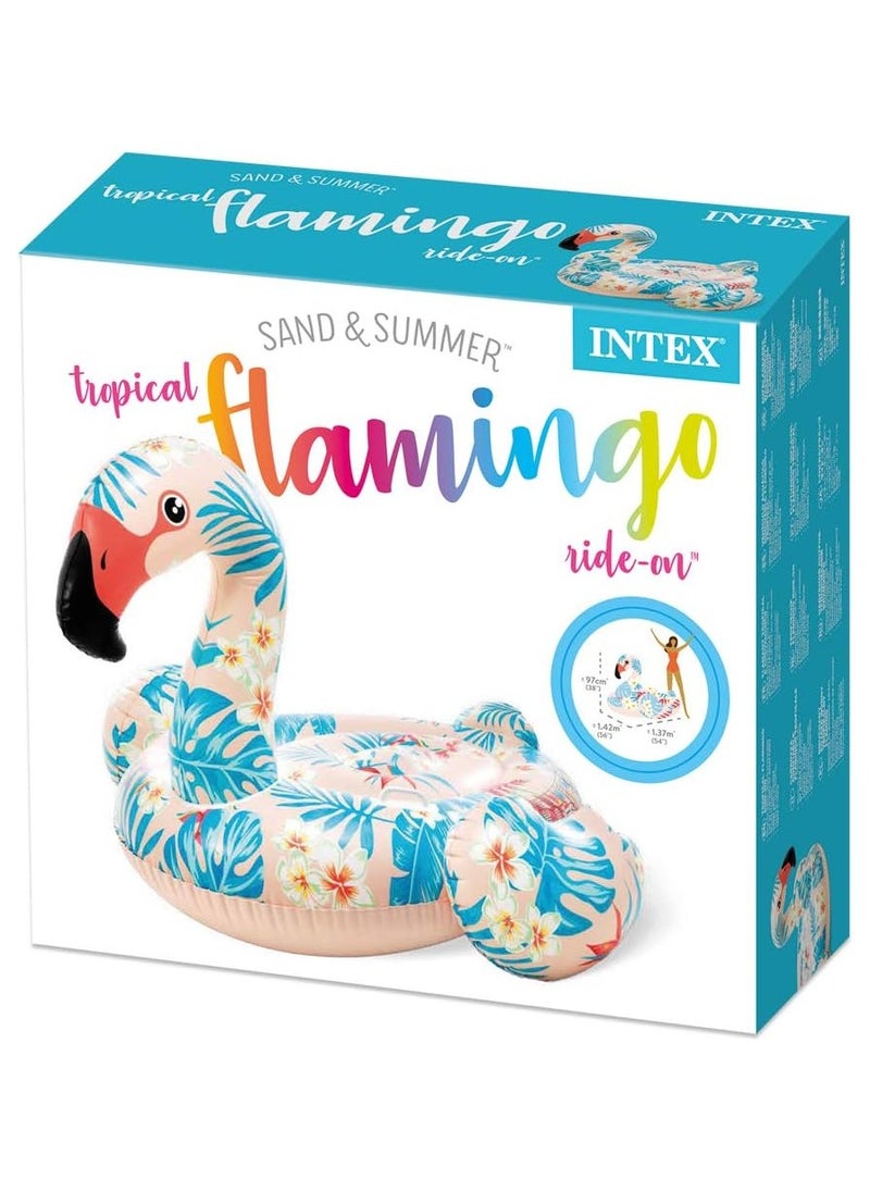INTEX Tropical Flamingo Ride-On Float  - Image 5