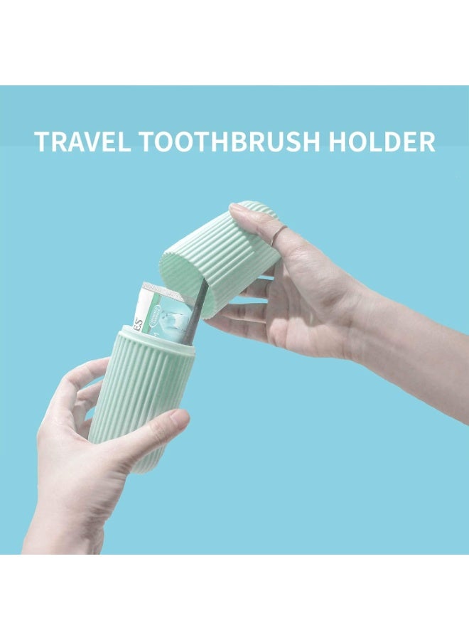 2-Pack Travel Toothbrush Case – Portable Toothbrush Holder & Dust-Proof Toothbrush Cover, Hygienic Toothbrush Storage Box, Travel Organizer for Home, School, Business & Camping - Image 4