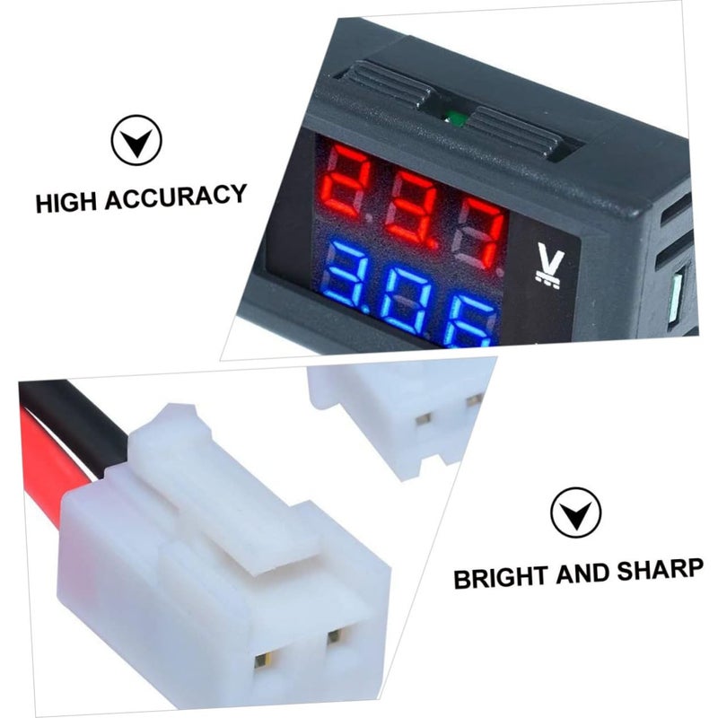 Digital Multimeter Voltmeter Ammeter Car Battery Voltage Tester 4 80X2 90X2 20CM Size - Image 5