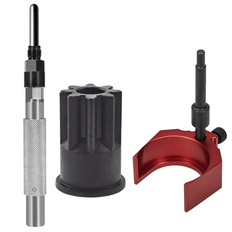 Bentolin J-42083 Automatic Timing Pin Come with 9U-7227 Injector Height Adjustment Gauge Tool w/Engine Barring Socket for Caterpillar CAT 3406E C-15 C-16 (Set of 3) - Image 5
