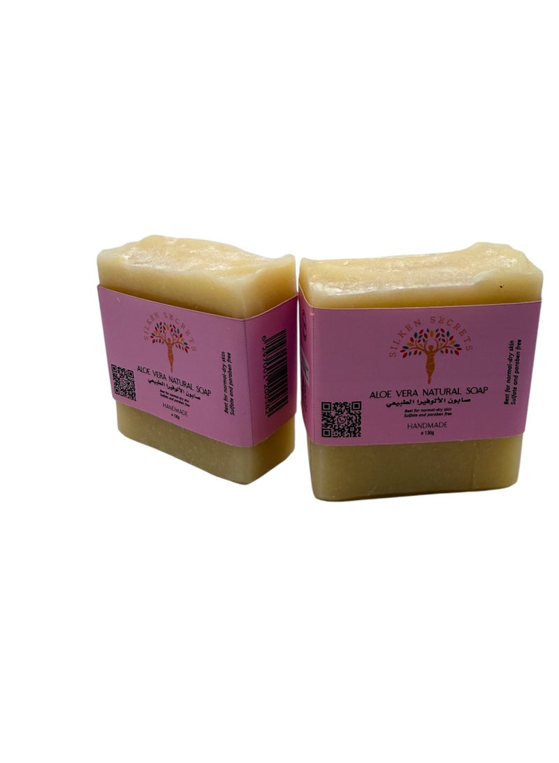 SILKEN SECRETS Aloe Vera natural soap - Image 4