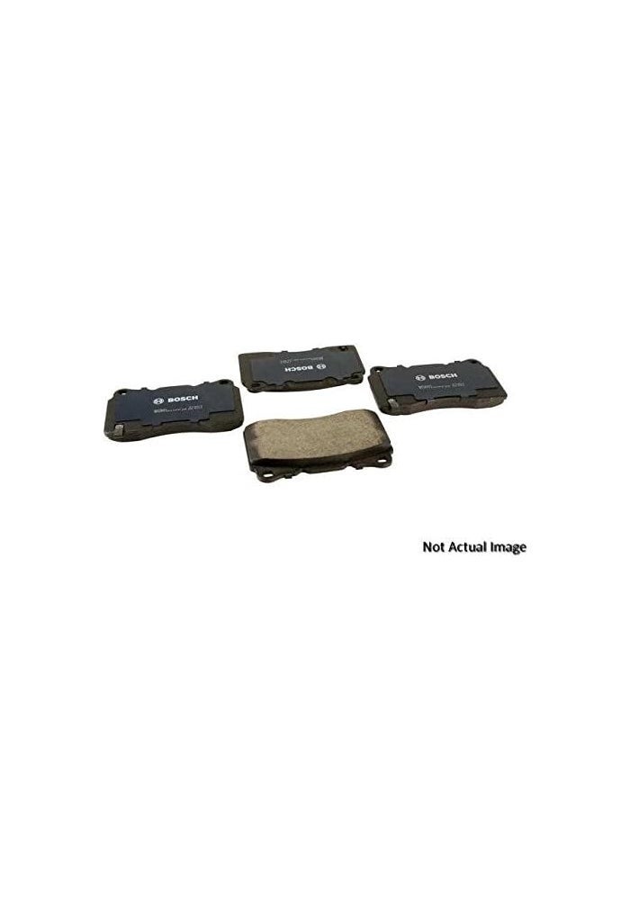 BOSCH BC627 QuietCast Premium Ceramic Disc Brake Pad Set - Rear for Select Ford Mustang and Panoz Models - Image 3