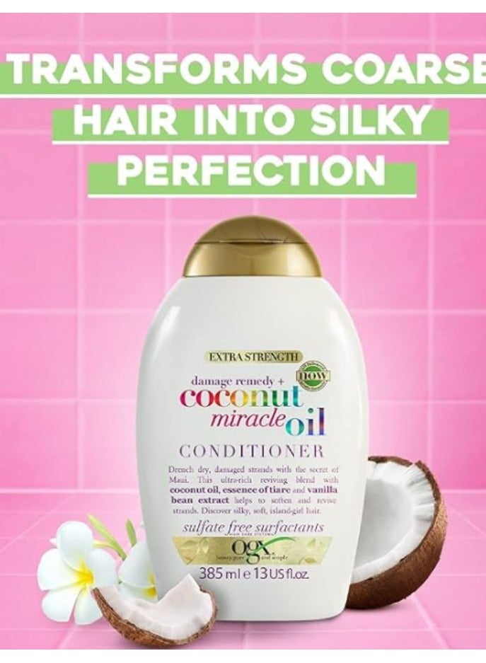 أو جي إكس بلسم علاج التلف + زيت جوز الهند المعجزة 385 مل - Image 4