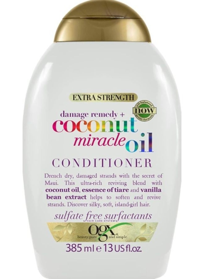 أو جي إكس بلسم علاج التلف + زيت جوز الهند المعجزة 385 مل - Image 3