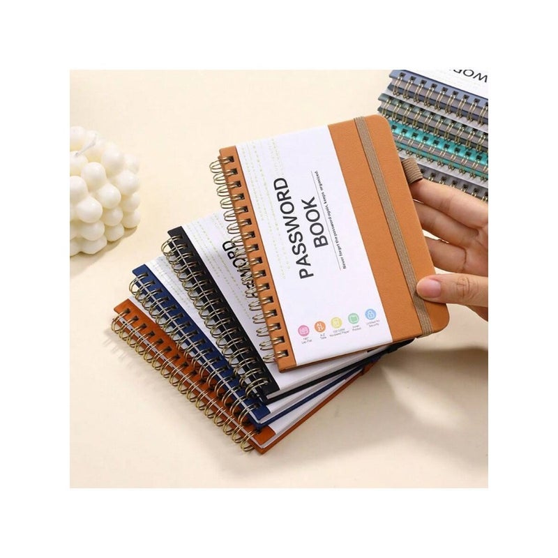 1pc Simple Password Book, Minimalist 56 Sheets/112 Pages, Advanced Address Password Manager With Website Password Quick Access Username And Password Storage Perfect For Home Office Internet Computer Logins, Great Holiday Gifts Back To School - Image 2