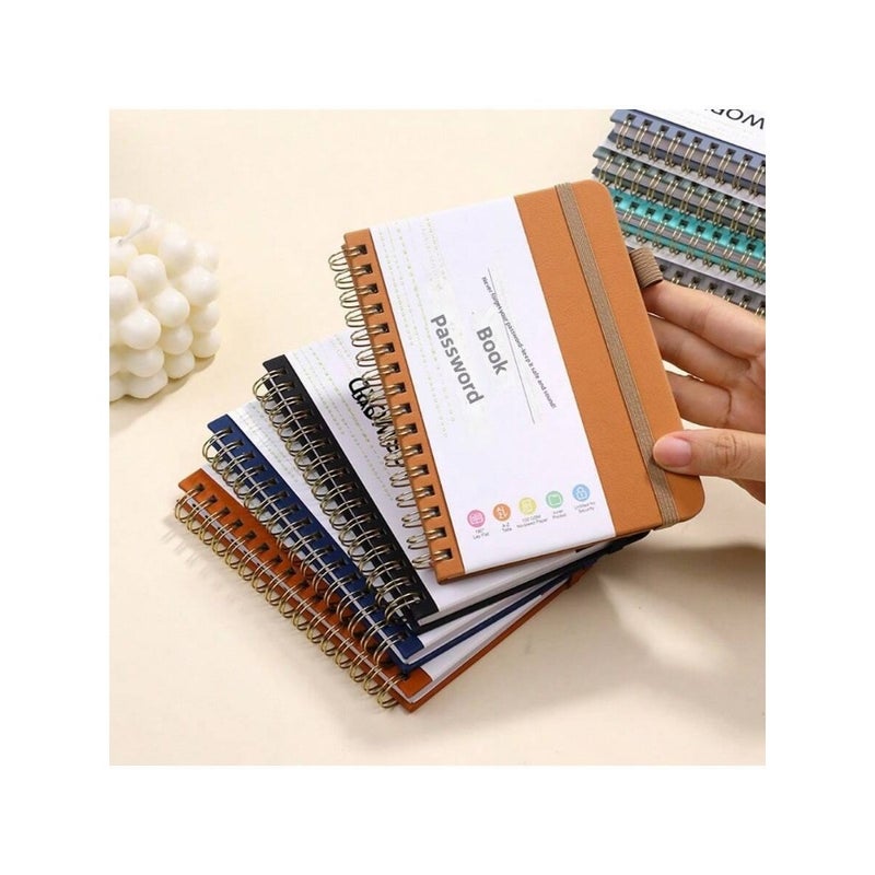 1pc Simple Password Book, Minimalist 56 Sheets/112 Pages, Advanced Address Password Manager With Website Password Quick Access Username And Password Storage Perfect For Home Office Internet Computer Logins, Great Holiday Gifts Back To School - Image 1