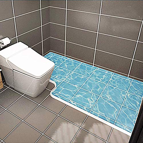 Duzzy 39 Inch Collapsible Shower Threshold Water Dam, Ideal for Wheelchair Accessible, Suitable for Accessibility ADA Handicap Showers - Image 4