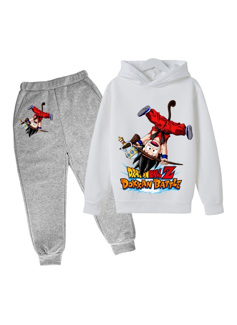KUYING New Dragon Ball Children's Casual Loose Hoodie Set  - Image 1