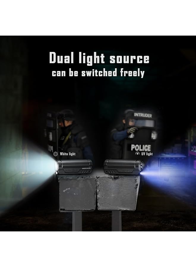 IMALENT BL50 EDC Flashlight with 365nm UV LED XHP50.3 HI LED 3600 Lumens Rechargeable Flashlight Professional Powerful LED Flashlight for Outdoor Emergency and Daily Life Use (cement grey) - Image 4