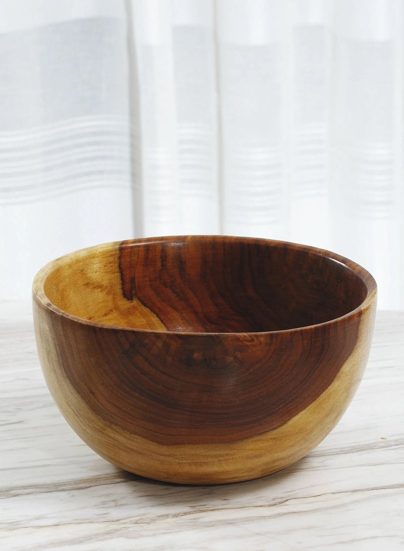 وعاء سلطة خشبي كبير جدًا - Image 1