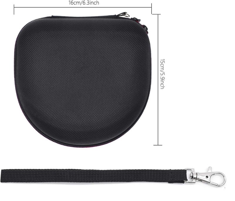 VERTUS® Wired Mouse Storage Case, Portable Gadget Organiser Case | Storage Organizer Bag for Adapters, Power Bank, USB Flash Drive, Cable, Charger, Wireless Mouse, Headphones, Portable SSD (Black) - Image 5