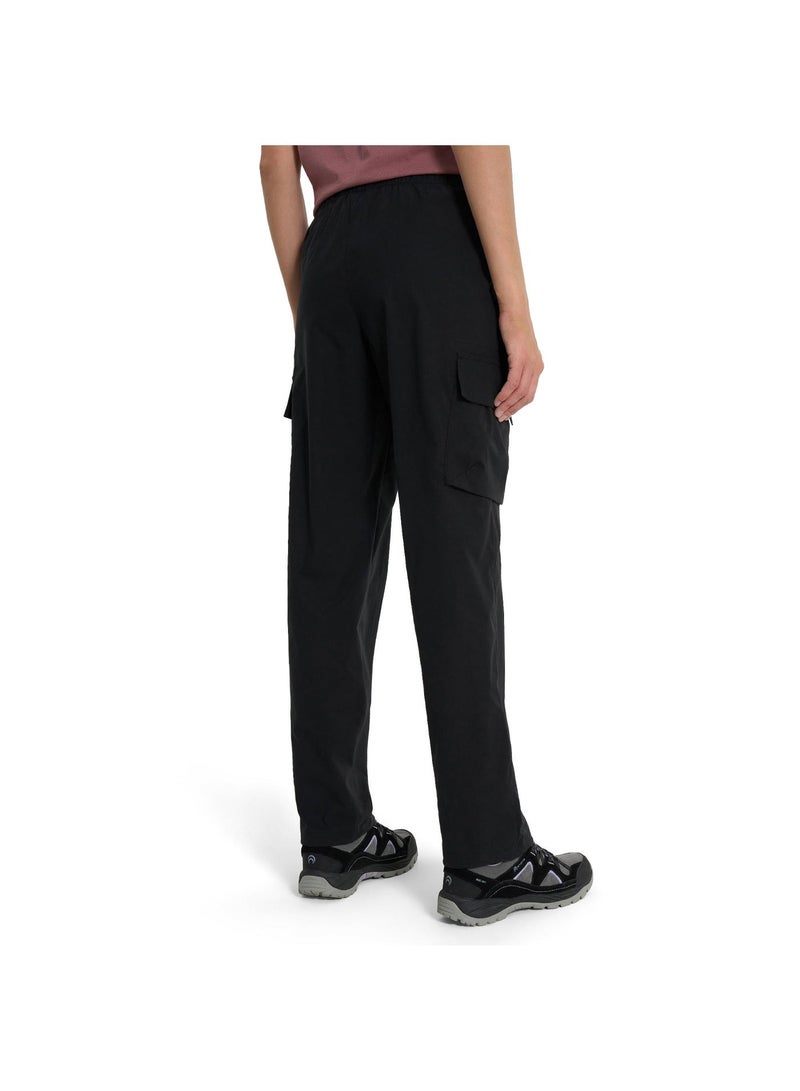 Outventure Women's Black Trousers +ADD GREEN Technology, Water-Repellent +ADD SHIELD, Reflective Elements, 4 Pockets, Ideal for Hiking & Outdoo - Image 5