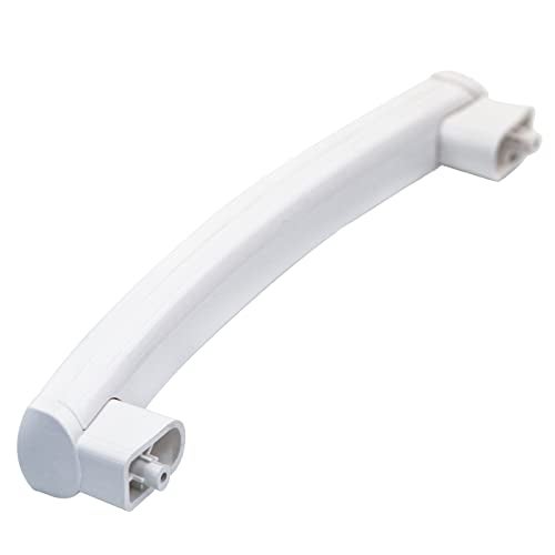 folosem Microwave Door Handle Support WB15X10278 AP5790517 Compatible with GE, and Hotpoint Microwave Replaces 261300714902, 3025557, PS8754175 –White - Image 1