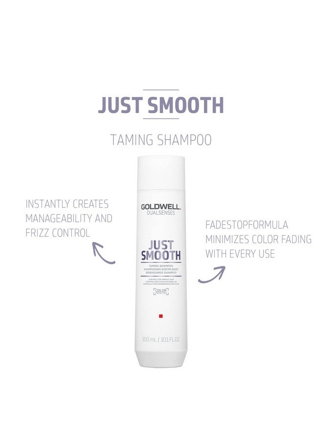 Goldwell Dualsenses Just Smooth Taming Shampoo 300Ml - Image 3