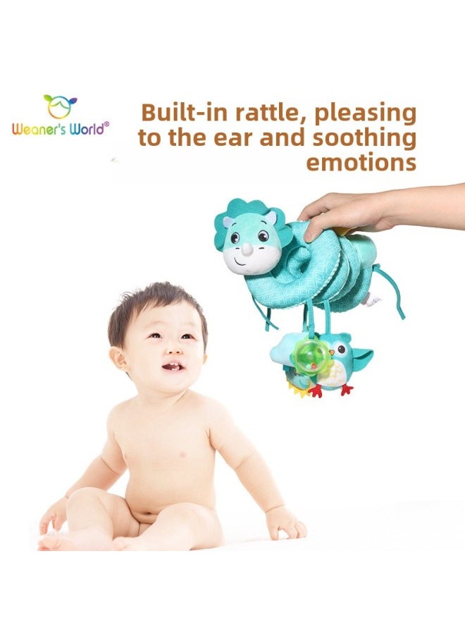 Generic - Weaners World新生儿床绕挂件宝宝安抚抓握0-1岁婴儿床车挂玩具-颜色:彩色大象床绕 - Image 1