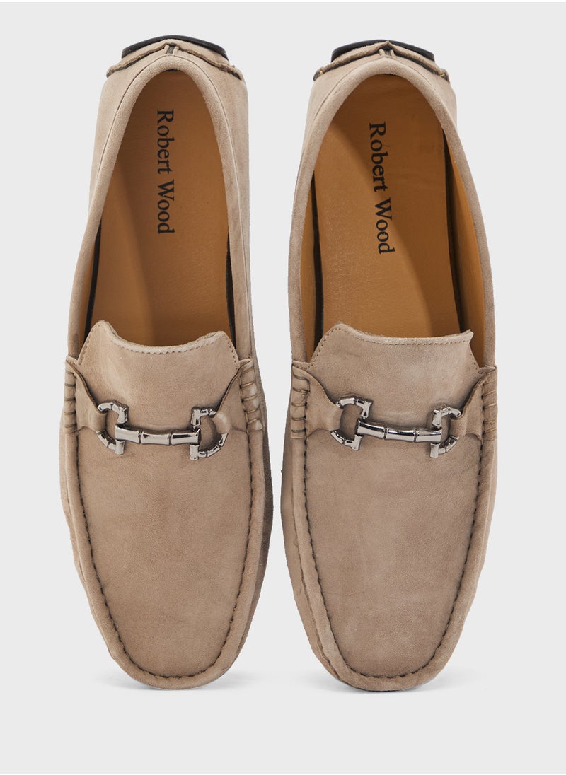 Robert Wood Genuine Suede Leather Loafers  - Image 4