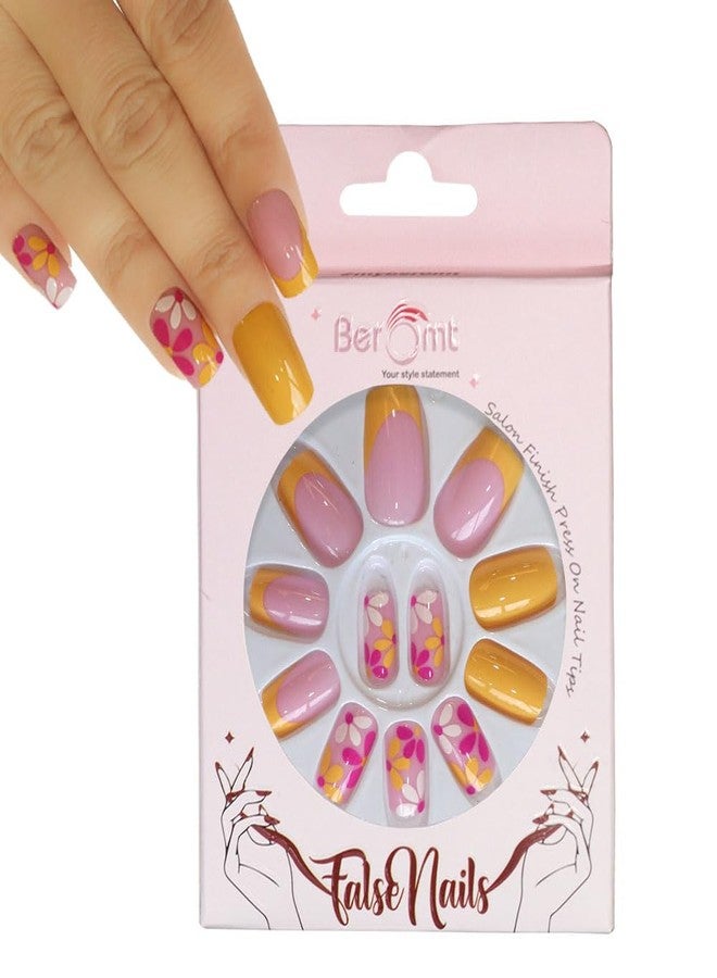 Beromt FRENCH TIPS- 358 (NAIL KIT INCLUDED) - Image 1