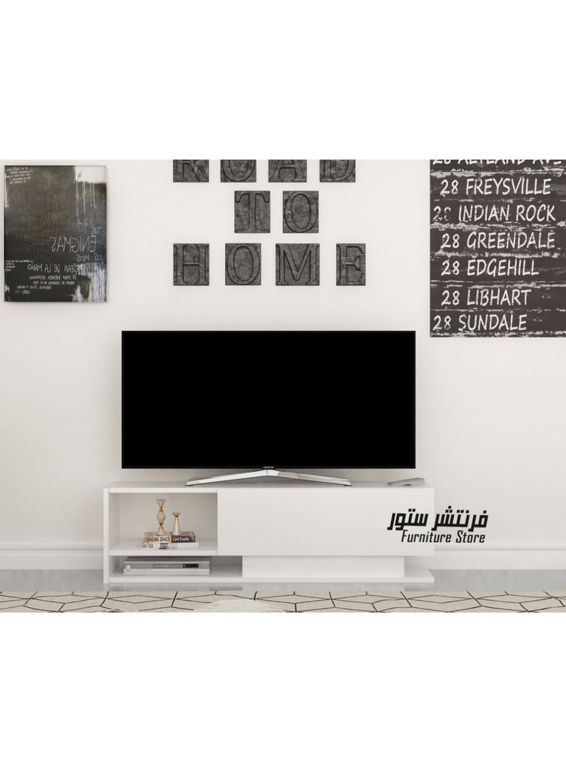 Furniture Store ModernTV unit - Height 35 cm - Width 120 cm - Depth 28 cm, from Furniture Store. - Image 1
