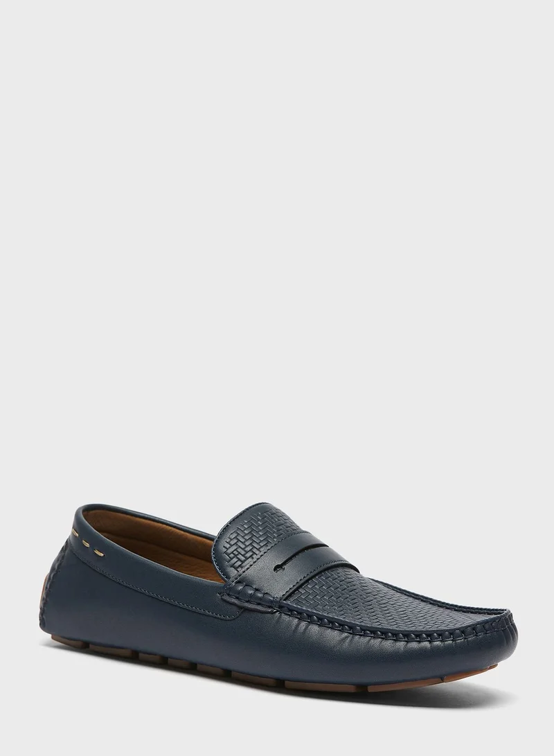 DUCHINI Casual Slip Ons Loafers